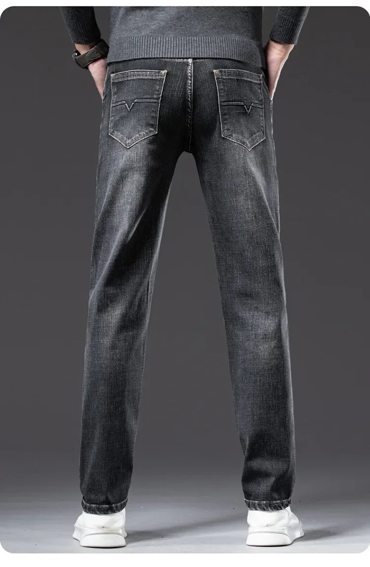 "Fior di Vento" – Loose Fit Straight Leg Jeans By Enzo Bellari®