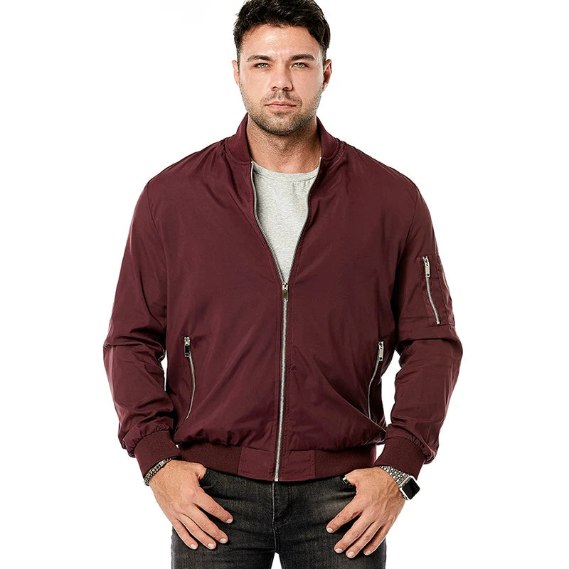 "Autunno Leggero" – Bomber Casual Jacket By Enzo Bellari®