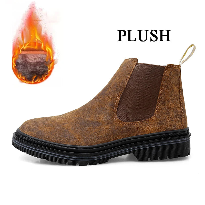 "Stile Regale" – Leather Chelsea Boots By Enzo Bellari®