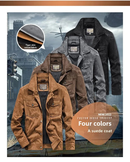 "Velluto Retrò" – Velvet Casual Jacket By Enzo Bellari®