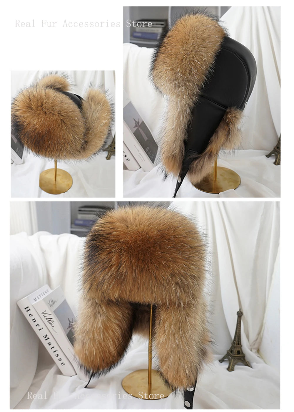 "Cappello Reale" – Fox Fur Lei Feng Hat By Enzo Bellari®