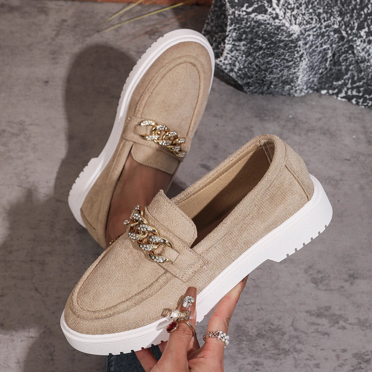 "Fior di Vento" – Suede Leather Loafers By Enzo Bellari®