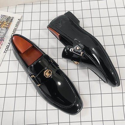 "Luciano" – Genuine Leather Loafers