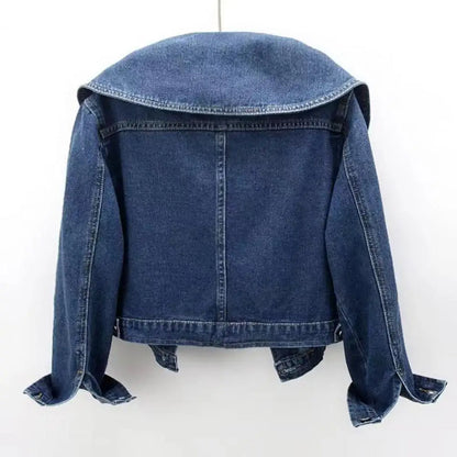 "Colletto Bambola" – Retro Denim Jacket By Enzo Bellari®
