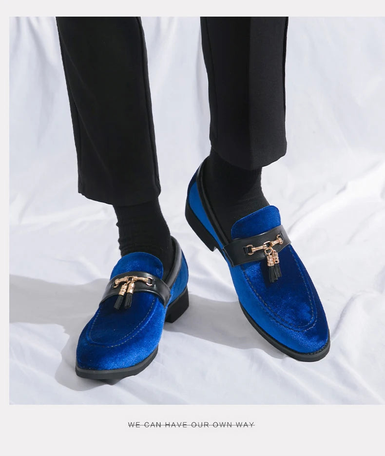 "Fior di Vento" – Patchwork Leather Loafers By Enzo Bellari®