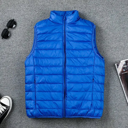 "Fior di Vento" – Ultralight Duck Down Puffer Vest By Enzo Bellari®