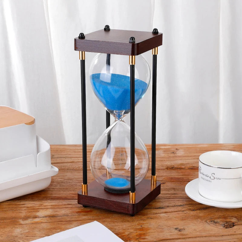 "Fior di Vento" – Vintage Wooden Hourglass Timer By Enzo Bellari®