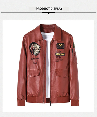 "Cuore Ribelle" – Leather Moto Jacket By Enzo Bellari®