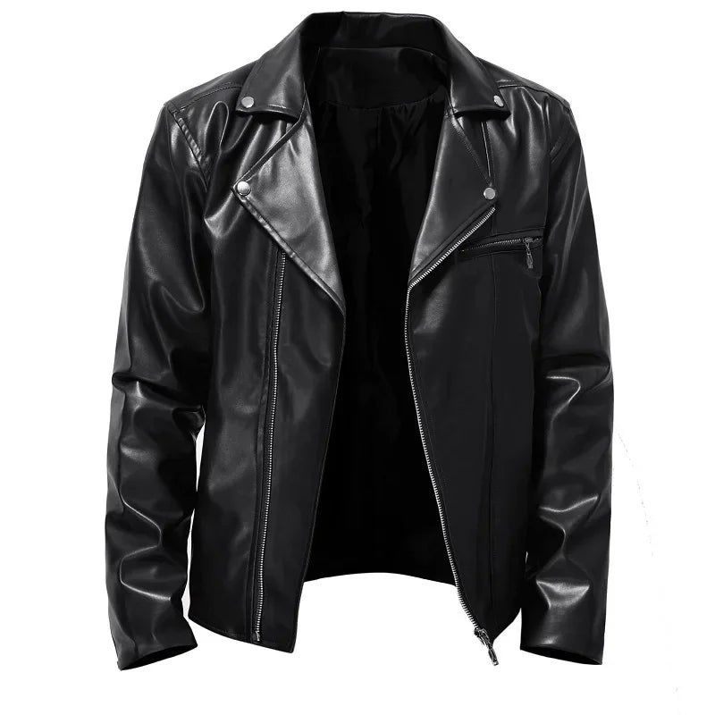 "Oro di Mare" – Casual Leather Motorcycle Jacket  By Enzo Bellari®