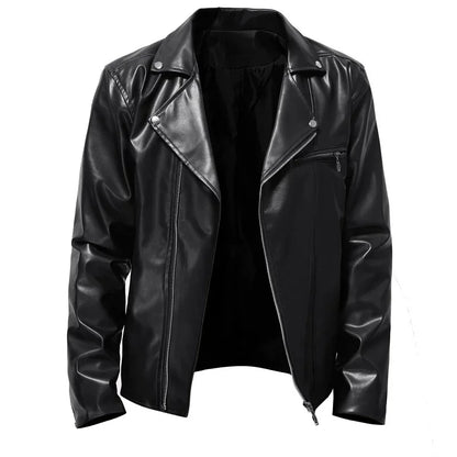 "Oro di Mare" – Casual Leather Motorcycle Jacket  By Enzo Bellari®