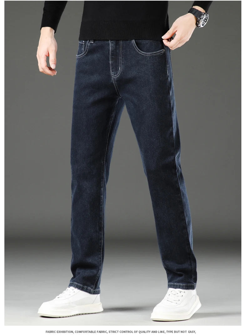 "Taglio Slim" – Stretch Denim Jeans By Enzo Bellari®