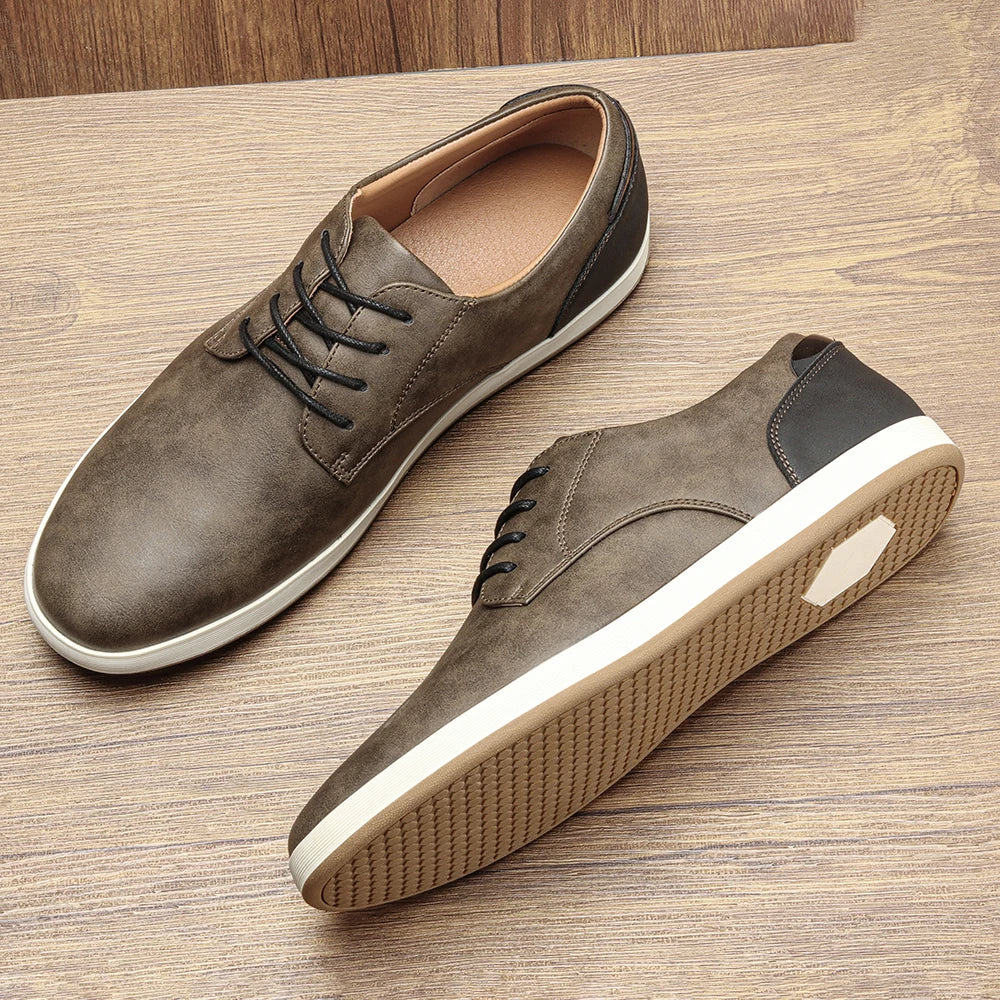 "Strada Sincera" – Casual Leather Shoes By Enzo Bellari®