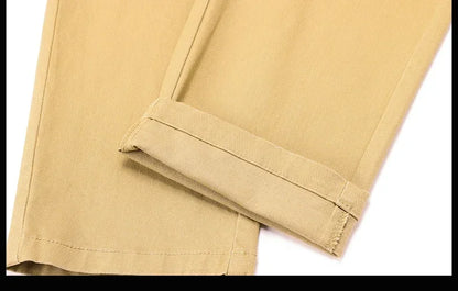 "Slim Naturale" – Cotton Slim Fit Pants By Enzo Bellari®