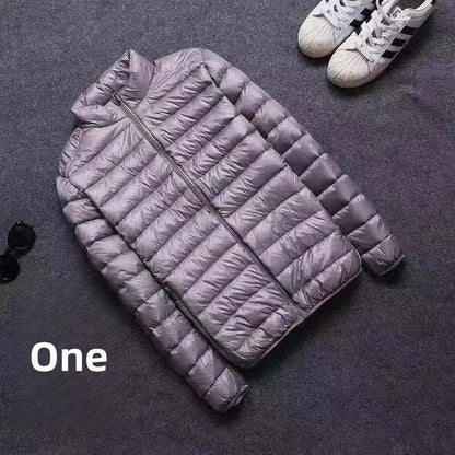 "Aria Serenata" – Lightweight Down Hooded Jacket By Enzo Bellari®