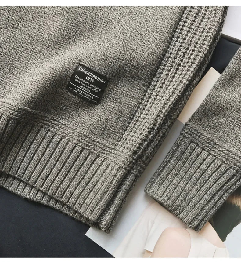 "Sole di Capri" – Thickened Knit Sweater By Enzo Bellari®