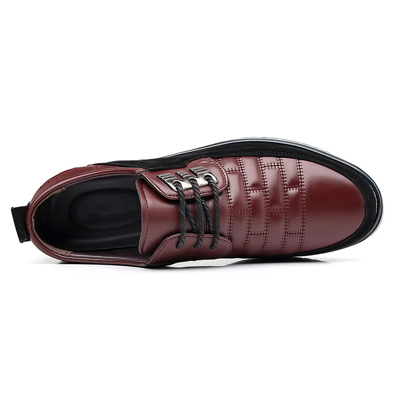 "Vento Lieve" – Classic PU Leather Shoes By Enzo Bellari®