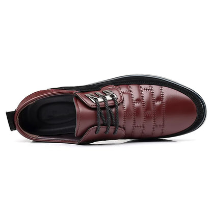 "Vento Lieve" – Classic PU Leather Shoes By Enzo Bellari®
