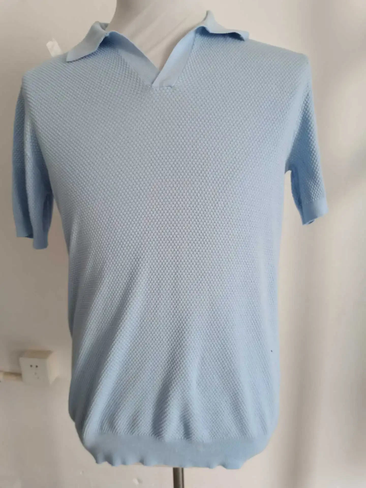 "Vera Luce" – Cotton Short Sleeve Polo Shirt By Enzo Bellari®