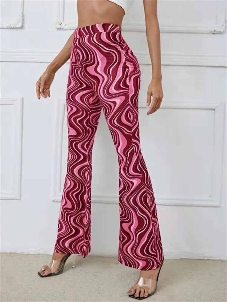 "Luce di Mare" – High Waist Flared Pants By Enzo Bellari®