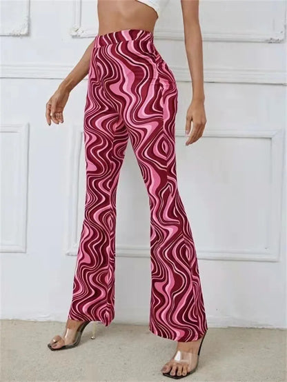 "Luce di Mare" – High Waist Flared Pants By Enzo Bellari®