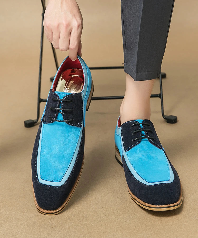 "Sole di Capri" – Suede Leather Dress Shoes By Enzo Bellari®