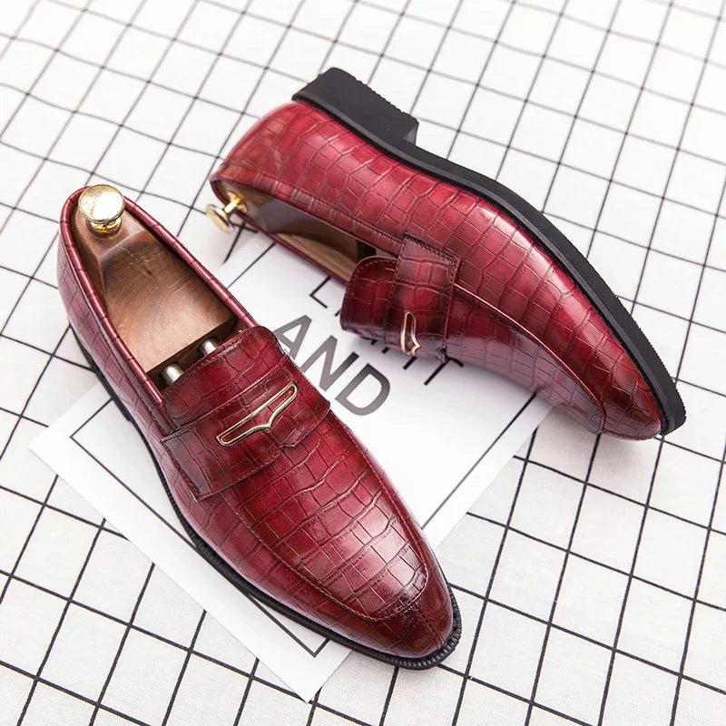 "Luna Dorata" – High-Quality Leather Loafers By Enzo Bellari®