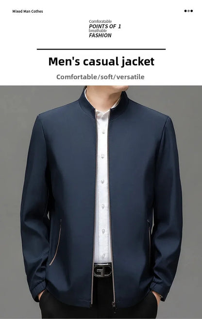 "Taglio Nobile" – Stand Collar Jacket By Enzo Bellari®