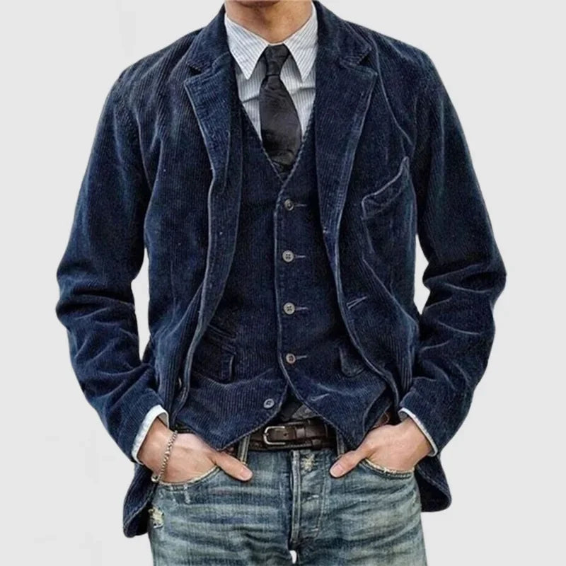 "Cordone Libero" – Corduroy Casual Jacket By Enzo Bellari®