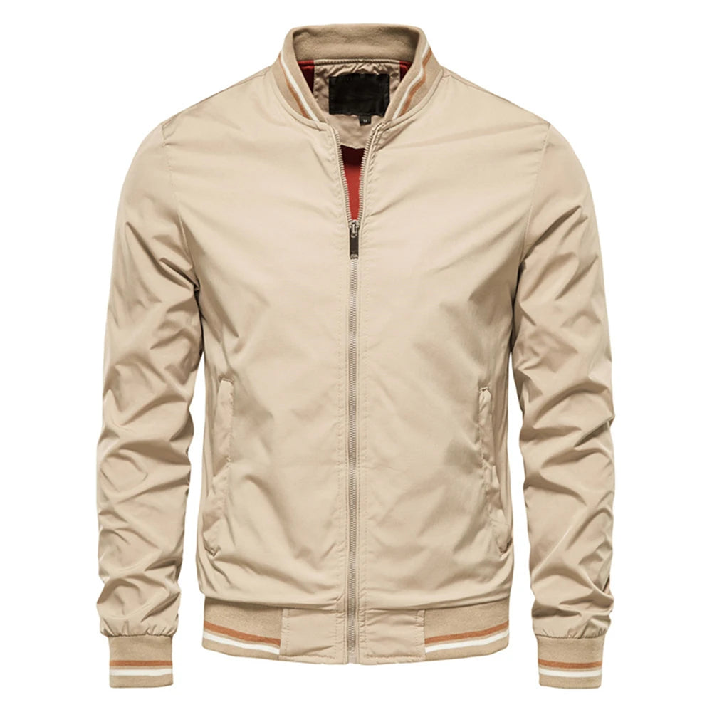 "Vera Luce" – Casual Slim Fit Bomber Jacket By Enzo Bellari®