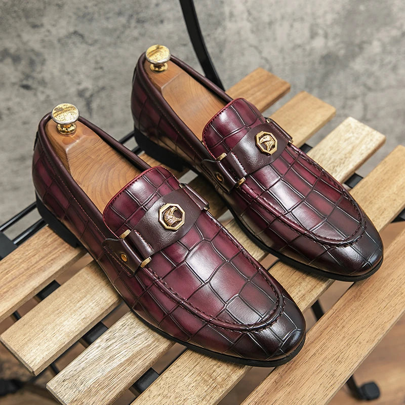 "Festa Moderna" – Party Leather Loafers By Enzo Bellari®