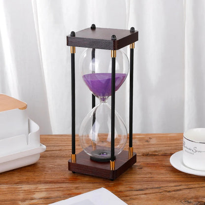 "Fior di Vento" – Vintage Wooden Hourglass Timer By Enzo Bellari®