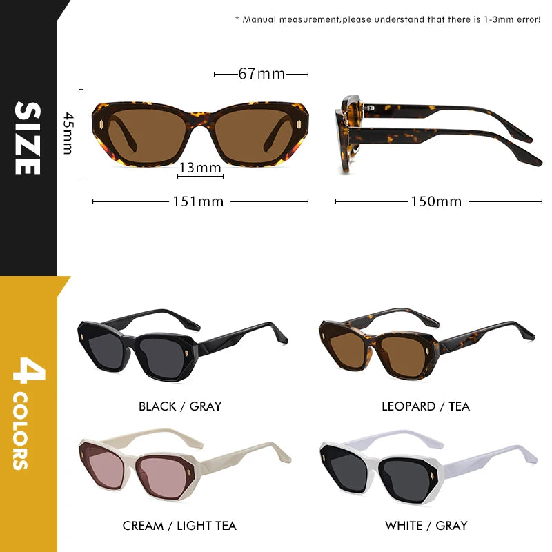 "Occhio Trendy" – Polarized Cat Sunglasses By Enzo Bellari®