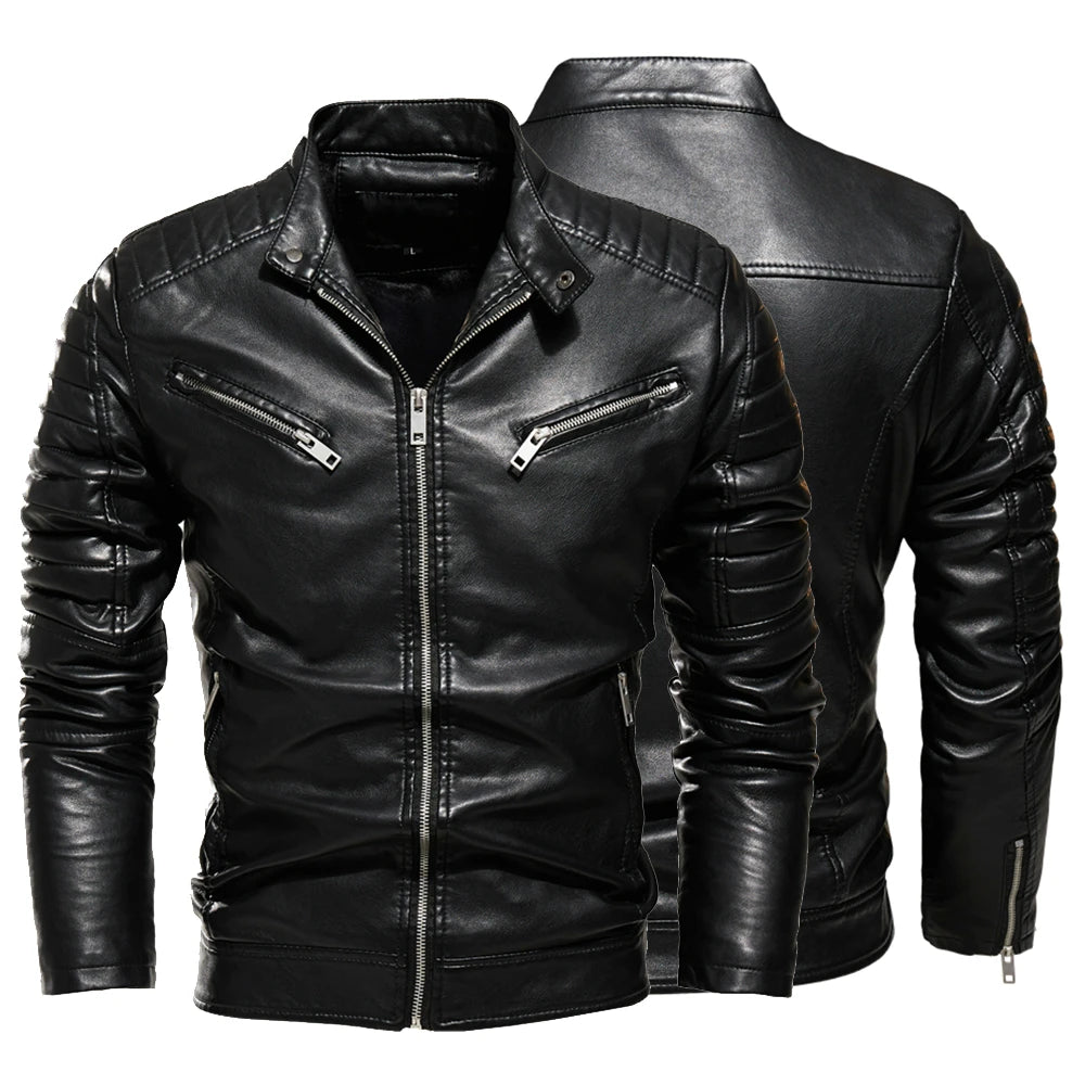 "Sole di Capri" – Fur Lined Motorcycle Jacket By Enzo Bellari®