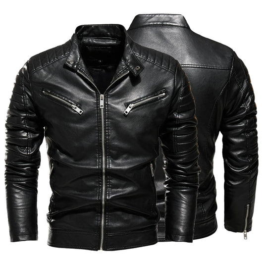 "Sole di Capri" – Fur Lined Motorcycle Jacket By Enzo Bellari®