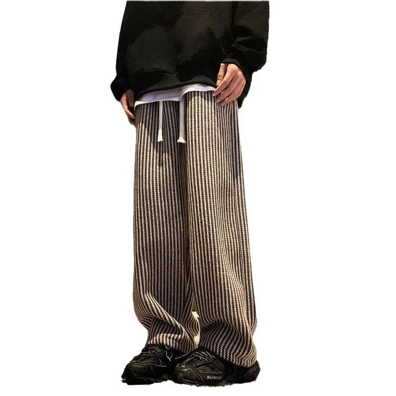 "Il Rilassato" – Striped Casual Pants By Enzo Bellari®