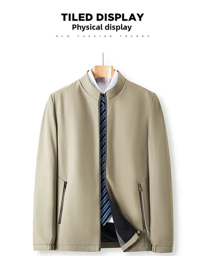 "Taglio Nobile" – Stand Collar Jacket By Enzo Bellari®