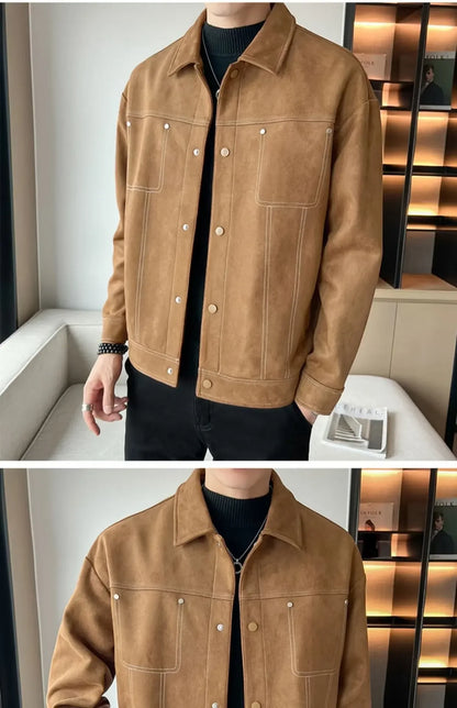 "Vento di Chamois" – Chamois Leather Jacket By Enzo Bellari®