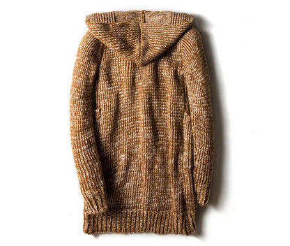 "Maglia Soffice" – Hooded Knit Sweater By Enzo Bellari®
