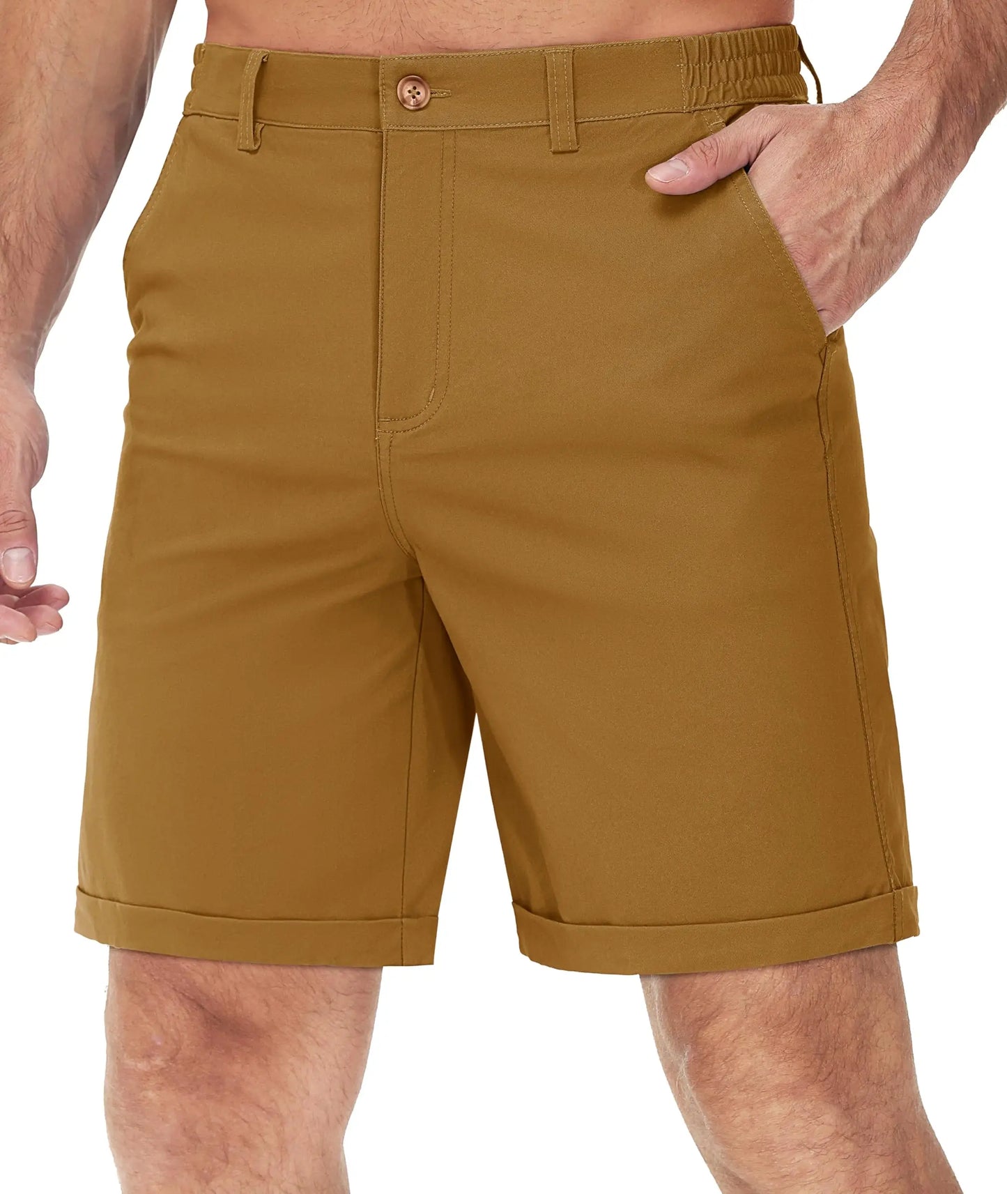 "Bermuda Naturale" – Cotton Cargo Shorts By Enzo Bellari®