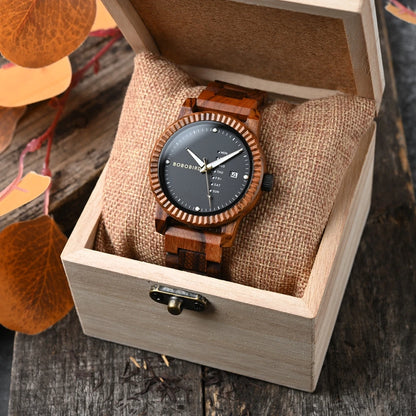 "Il Legno" – Wood Quartz Watch By Enzo Bellari®
