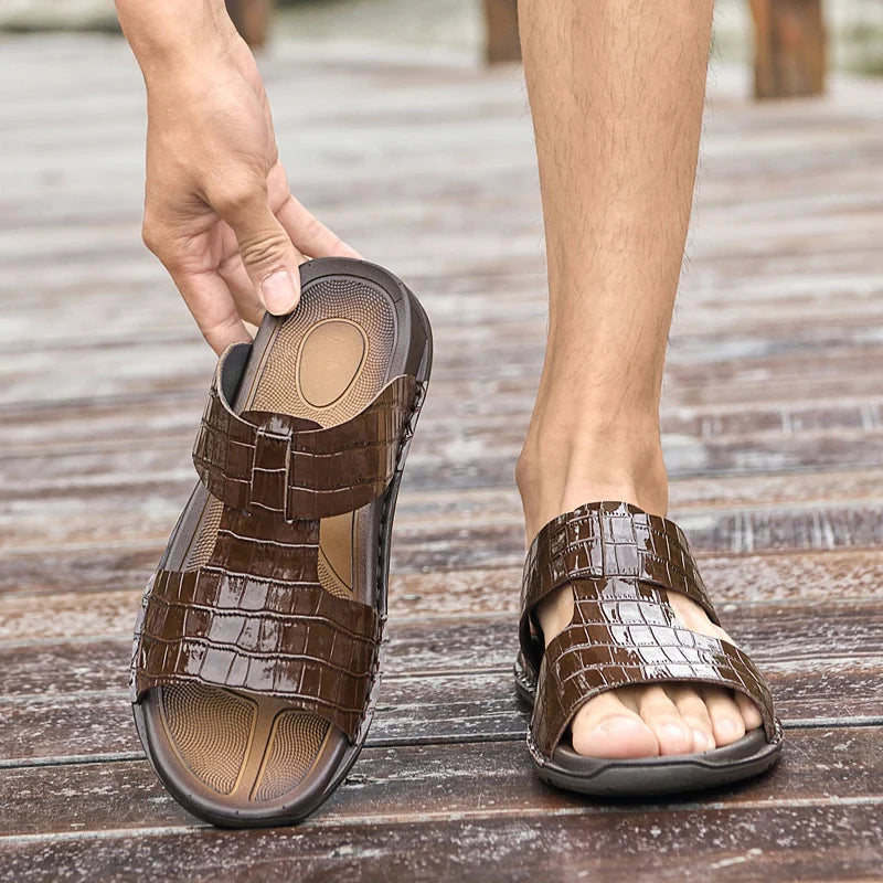 "Passo Artigiano" – Handmade Leather Slippers By Enzo Bellari®