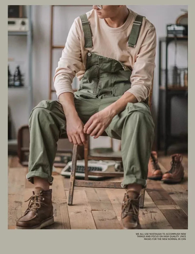 "Aria Serenata" – Multi-Pocket Work Jumpsuit By Enzo Bellari®