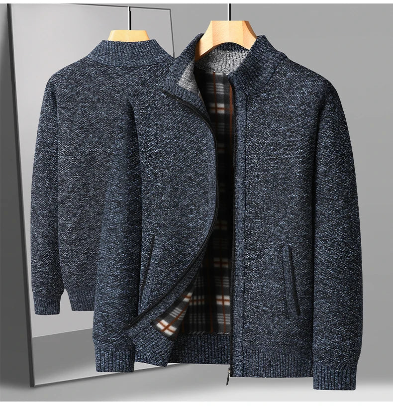 "Pelliccia Invernale" – Plush Cardigan Jacket By Enzo Bellari®