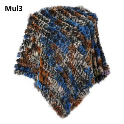 "Coniglio Reale" – Fur Poncho Vest By Enzo Bellari®