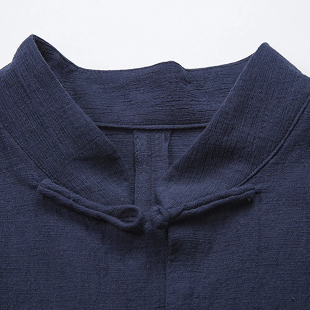 "Taglio Cinese" – Cotton Linen Shirt By Enzo Bellari®