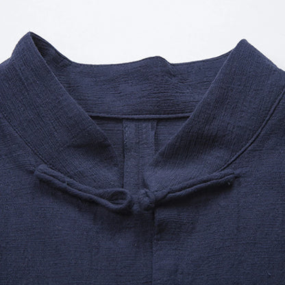 "Taglio Cinese" – Cotton Linen Shirt By Enzo Bellari®
