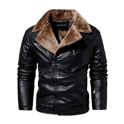 "Collare Regale" – Fur Leather Jacket By Enzo Bellari®