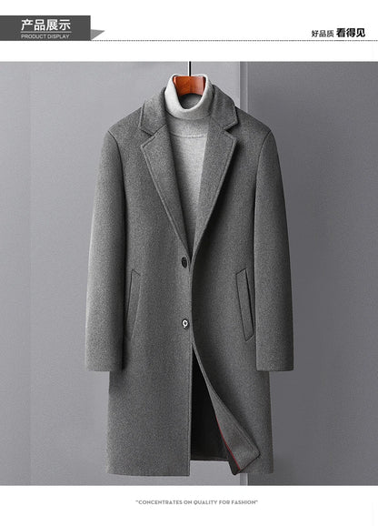 "Lana Lunga" – Woolen Trench Coat By Enzo Bellari®