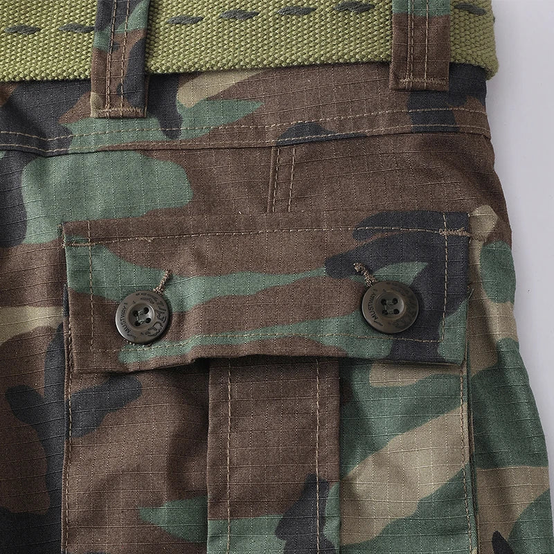 "Ombra Tattica" – Camo Cargo Pants By Enzo Bellari®