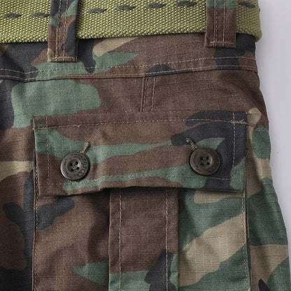 "Ombra Tattica" – Camo Cargo Pants By Enzo Bellari®